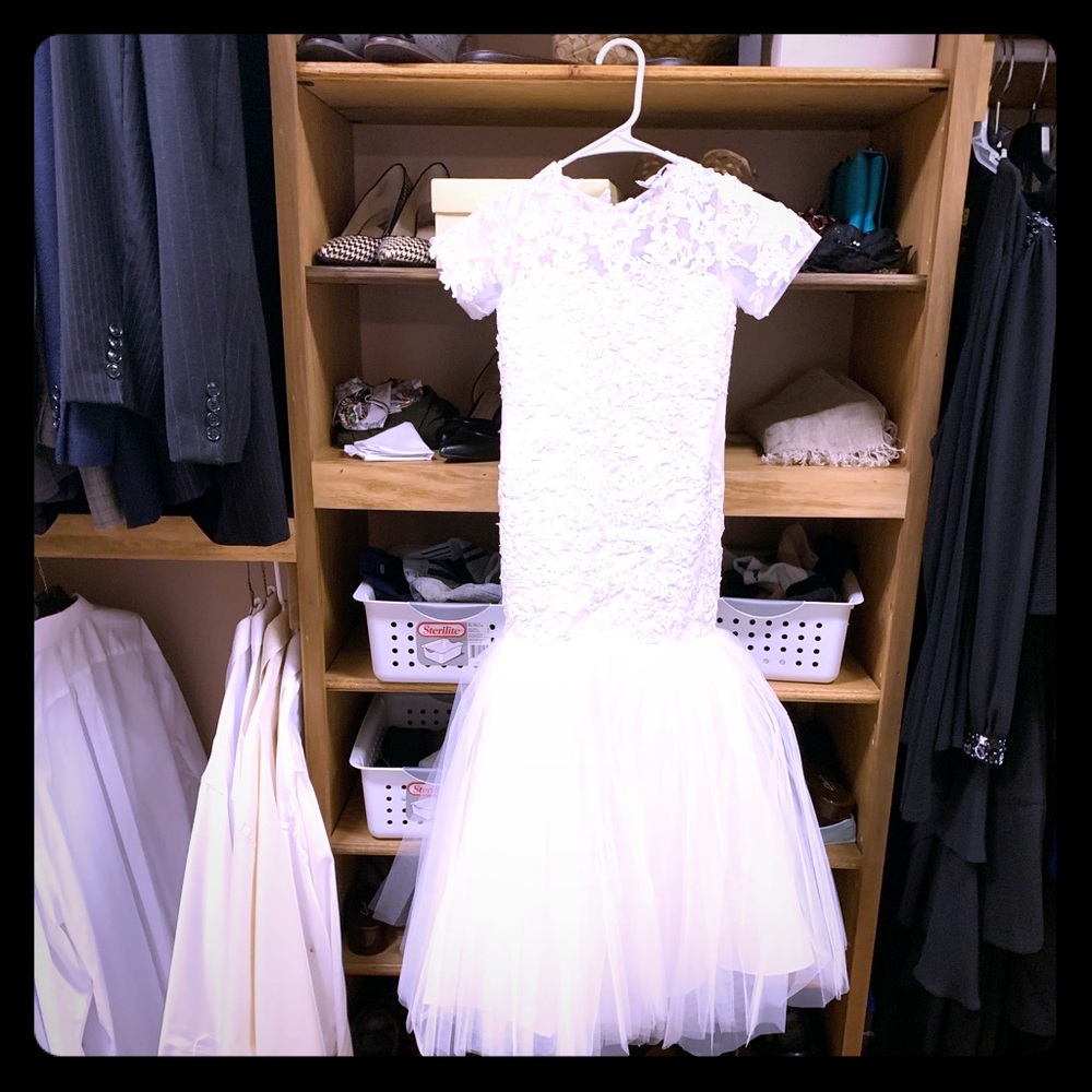 Miniature junior Bridal Gown Flower Girl NWT